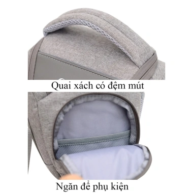 Túi máy ảnh thời trang EOS màu xám - Giá ưu đãi 230.000đ, giảm so với 292.100đ