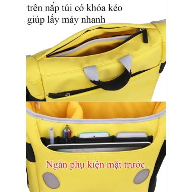 Túi máy ảnh thời trang Lerca, lấy máy nhanh, giá chỉ 297.500₫