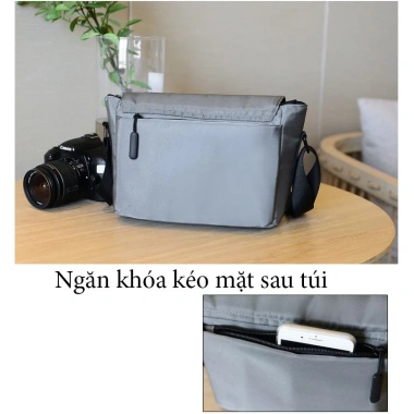 Túi máy ảnh thời trang Soudelor - Siêu nhẹ, Bảo vệ chắc chắn, Giá 225.000đ giảm giá 7