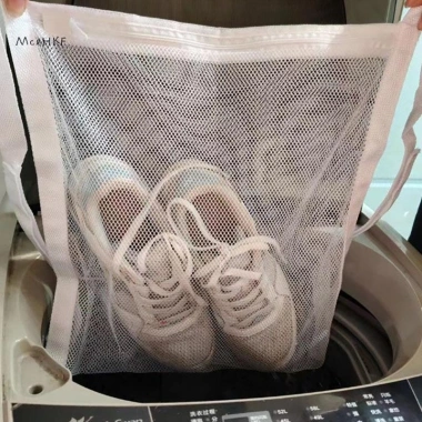 Túi Máy Sấy Sneaker Lưới Đàn Hồi Có Dây Chống Rách Tái Sử Dụng 70.400 VND 7