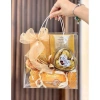 Túi mica trong suốt quai trắng - Giỏ quà Tết sang trọng, giảm 22% chỉ 95.500₫ 2