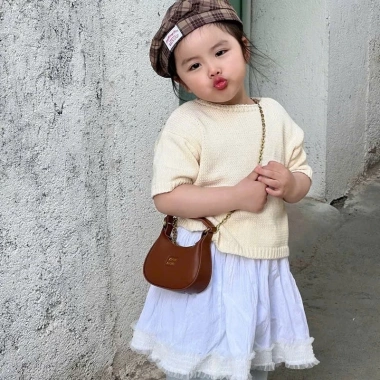 Túi mini AriR da PU mềm nhẹ, đeo chéo cầm tay cho bé gái - giá chỉ 99.000₫
