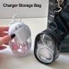 Túi Mini Bảo Quản Cáp & Tai Nghe Trong Suốt - Phong Cách Sạc, Lưu Trữ Nhanh, Giá 11.924đ