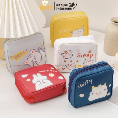 Túi mini chống thấm HAKY076 đựng băng vệ sinh, son môi, mỹ phẩm nhỏ gọn 34.000₫ 2