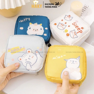 Túi mini chống thấm HAKY076 đựng băng vệ sinh, son môi, mỹ phẩm nhỏ gọn 34.000₫ 3