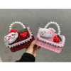 Túi mini dạ dệt kim xinh xắn, họa tiết dễ thương cho nàng và bé, giá chỉ 75.000đ 4