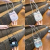 Túi mini đeo chéo Hello Kitty dáng bàu nơ tim, siêu cute, giảm giá 65.000₫