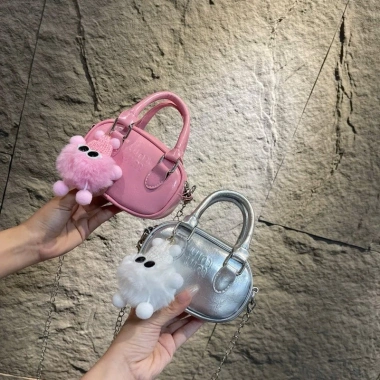 Túi mini đeo chéo MinMin 2.025 - Ưu đãi 72k, tặng gấu treo, mẫu mới HTM003