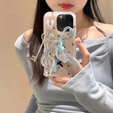 Túi MTT mặt dây chuyền nhựa kết cấu - Phong cách âm nhạc và hoạt hình, chỉ 55.000đ