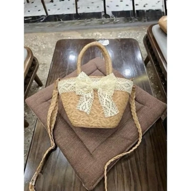 Túi Mũ Cói Đi Biển Combo - Đeo Chéo Cute Giá Cực Sỉ 69k Thay Vì 89k! 11 Túi Mũ Cói Đi Biển Combo - Đeo Chéo Cute Giá Cực Sỉ 69k Thay Vì 89k! 11