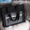 Túi mua sắm lưới trong suốt KINGQUEEN - Tote nylon lớn, đeo chéo đen, thích hợp du lịch biển, giá chỉ 88.128₫ 6