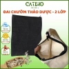 Túi muối chườm bụng sau sinh Catiho 2 lớp nhiệt, vải dày chắc chắn - 62.000₫