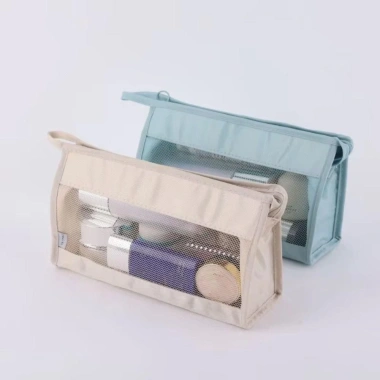 Túi mỹ phẩm du lịch ZORAX đa chức năng, lưới trong suốt, treo dụng cụ, hộp tắm gập - 56.808đ 3
