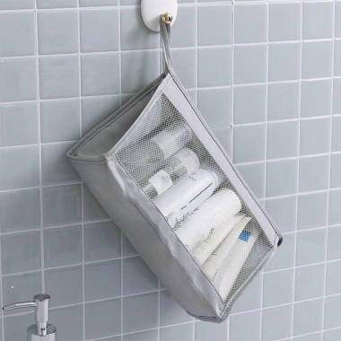 Túi mỹ phẩm du lịch ZORAX đa chức năng, lưới trong suốt, treo dụng cụ, hộp tắm gập - 56.808đ 5