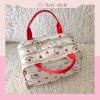 Túi mỹ phẩm Hello Kitty đa ngăn, vải chống thấm, khóa kéo chắc chắn - 184.319₫ 3