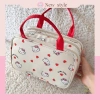 Túi mỹ phẩm Hello Kitty đa ngăn, vải chống thấm, khóa kéo chắc chắn - 184.319₫ 4