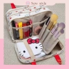 Túi mỹ phẩm Hello Kitty đa ngăn, vải chống thấm, khóa kéo chắc chắn - 184.319₫ 5