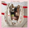 Túi mỹ phẩm Hello Kitty đa ngăn, vải chống thấm, khóa kéo chắc chắn - 184.319₫ 6