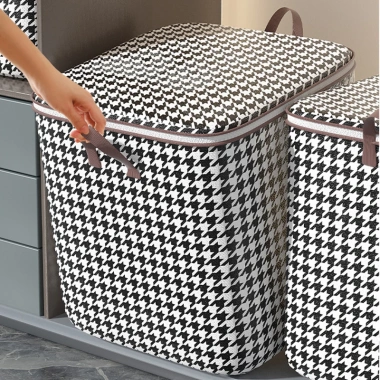 Túi nén 100L gập lại đa năng, khóa kéo, di động - Đựng quần áo, đồ gia dụng