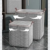 Túi nén 100L gập lại đa năng, khóa kéo, di động - Đựng quần áo, đồ gia dụng 5