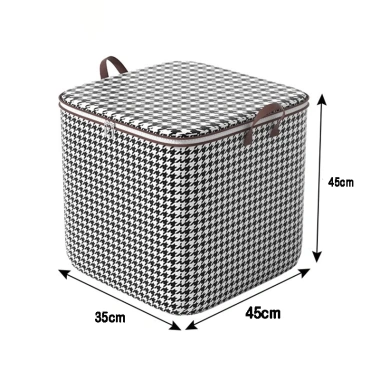 Túi nén 100L gập lại đa năng, khóa kéo, di động - Đựng quần áo, đồ gia dụng