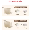 Túi nén chăn ga giường ECOCO - Chống bụi ẩm mốc, tiết kiệm không gian, 176.400 VND 8