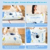 Túi nén chân không HELLO SHOP: Đựng quần áo, chăn gối, tiết kiệm 75% không gian, chống mốc - 16.400₫ 8