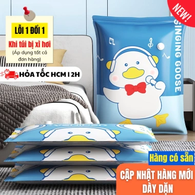 Túi Nén Hút Chân Không SG.DECOR - Đựng Quần Áo, Chăn Mền Nhanh Chóng, Chống Bụi, Kháng Vi Khuẩn, 18.020₫