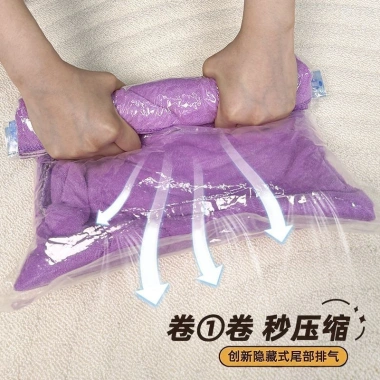Túi Nén Không Khí Tay Cuộn – Tiết Kiệm Không Gian Du Lịch, Quần Áo, Vali, Giá 49.014₫ 7 Túi Nén Không Khí Tay Cuộn – Tiết Kiệm Không Gian Du Lịch, Quần Áo, Vali, Giá 49.014₫ 7