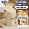 Túi Ngâm Chân 48cm Giữ Nhiệt 5 Lớp Chống Thấm, Van Xả Nước - Mẫu Mới, Giá 165k