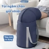 Túi Ngâm Chân Giữ Nhiệt Khóa Kéo 30L Chậu Vải Ngâm Sâu Giảm Mệt Mỏi Thư Giãn