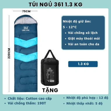 Túi ngủ dã ngoại gấp gọn, không xô bông, tiện lợi cắm trại văn phòng: 435k 3 Túi ngủ dã ngoại gấp gọn, không xô bông, tiện lợi cắm trại văn phòng: 435k 3