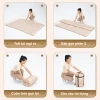 Túi ngủ dã ngoại gấp gọn, không xô bông, tiện lợi cắm trại văn phòng: 435k 8