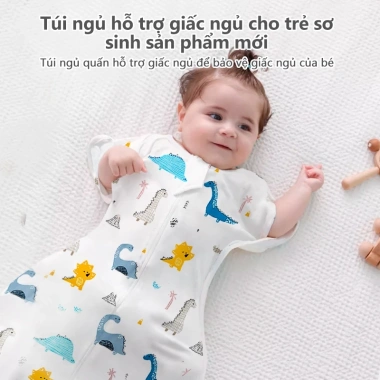 Túi Ngủ Quấn Cho Trẻ Sơ Sinh Cotton Nguyên Chất - Khóa Kéo 2 Chiều - Giảm 17% 3 Túi Ngủ Quấn Cho Trẻ Sơ Sinh Cotton Nguyên Chất - Khóa Kéo 2 Chiều - Giảm 17% 3