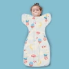 Túi Ngủ Quấn Cho Trẻ Sơ Sinh Cotton Nguyên Chất - Khóa Kéo 2 Chiều - Giảm 17% 27
