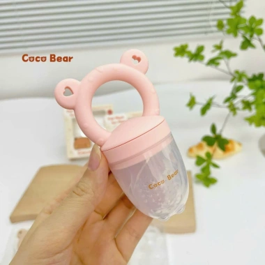 Túi Nhai Ăn Dặm CocoBear Cầm Tay Gấu Xinh Xắn - Giúp Bé Làm Quen Thức Ăn, Giảm Nguy Cơ Hóc Nghẹn 81K