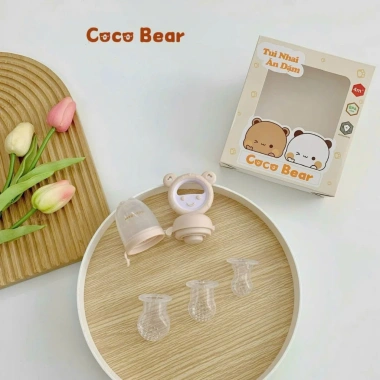 Túi Nhai Ăn Dặm CocoBear Cầm Tay Gấu Xinh Xắn - Giúp Bé Làm Quen Thức Ăn, Giảm Nguy Cơ Hóc Nghẹn 81K 9 Túi Nhai Ăn Dặm CocoBear Cầm Tay Gấu Xinh Xắn - Giúp Bé Làm Quen Thức Ăn, Giảm Nguy Cơ Hóc Nghẹn 81K 9