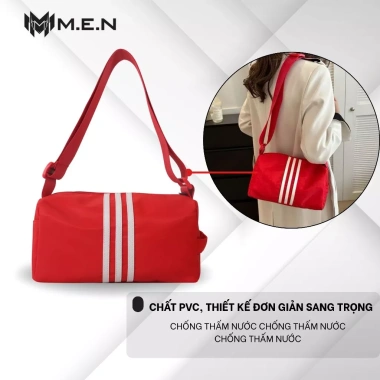 Túi nhẹ gọn 4 màu kiểu mẫu gối 3 sọc, vải không thấm nước M.E.N – FreeShip, giảm còn 28.800₫ 5 Túi nhẹ gọn 4 màu kiểu mẫu gối 3 sọc, vải không thấm nước M.E.N – FreeShip, giảm còn 28.800₫ 5