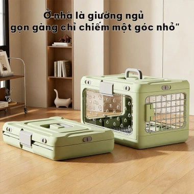 Túi Nhựa Đựng Thú Cưng Thoáng Khí Xách Tay Gấp Gọn Tiện Du Lịch Chỉ 650.000₫ 2