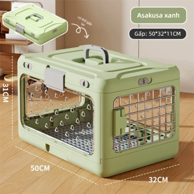 Túi Nhựa Đựng Thú Cưng Thoáng Khí Xách Tay Gấp Gọn Tiện Du Lịch Chỉ 650.000₫ 10