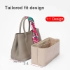 Túi nỉ chèn EVERTONER đựng mỹ phẩm khóa kéo tiện dụng cỡ 30/36 cho Garden Party - Giá chỉ 105k 5