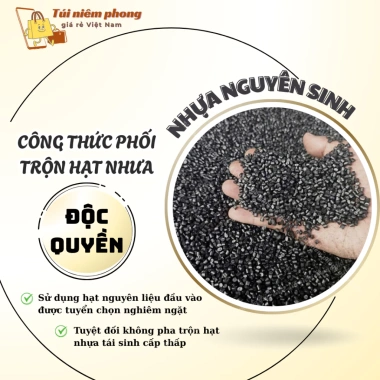 Túi Niêm Phong Đen 35 Túi - Keo Dán Siêu Chắc, Gói COD Cấp, Giá Rẻ 15.000 VND