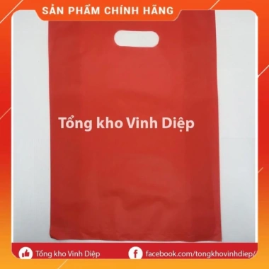Túi nilon HD 1kg đỏ dày 3 size - Đựng hàng, đồ, quà biếu, giá chỉ 43.000 VND 3 Túi nilon HD 1kg đỏ dày 3 size - Đựng hàng, đồ, quà biếu, giá chỉ 43.000 VND 3