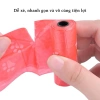 Túi nilon mini 22x30cm màu ngẫu nhiên đựng rác xe ô tô - Hộp rác để bàn 13.000đ 3