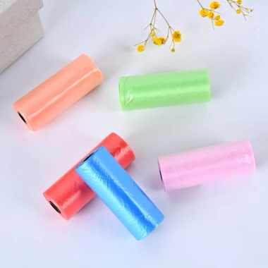 Túi nilon mini 22x30cm màu ngẫu nhiên đựng rác xe ô tô - Hộp rác để bàn 13.000đ