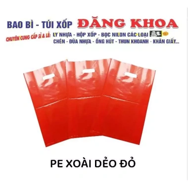 Túi Nilon PE Hột Xoài 1kg Đỏ – Mỹ Phẩm, Thức Ăn, Đồ Dùng Một Lần 73.949 VND 3