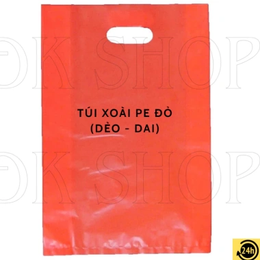 Túi Nilon PE Hột Xoài 1kg Đỏ – Mỹ Phẩm, Thức Ăn, Đồ Dùng Một Lần 73.949 VND 7