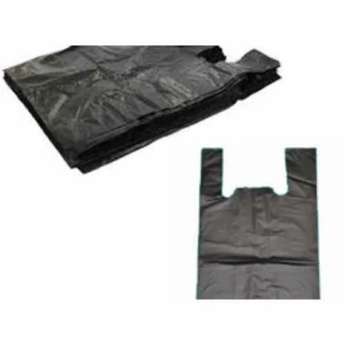 Túi nilong đen đa năng 3-10kg có quai, đựng rác, gói hàng + cáp sạc iPhone