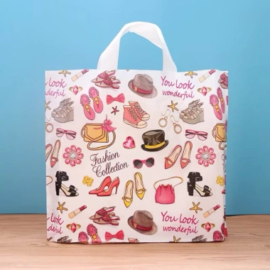 Túi Nilong Pe Quai Ép 30x25cm In Hình Dễ Thương - Giá Ưu Đãi 33.000 VNĐ