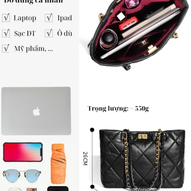 Túi Nữ Hobo Da Mềm Lót Bông – Phong Cách Trẻ Trung, Cá Tính, Quảng Châu, 799k 2
